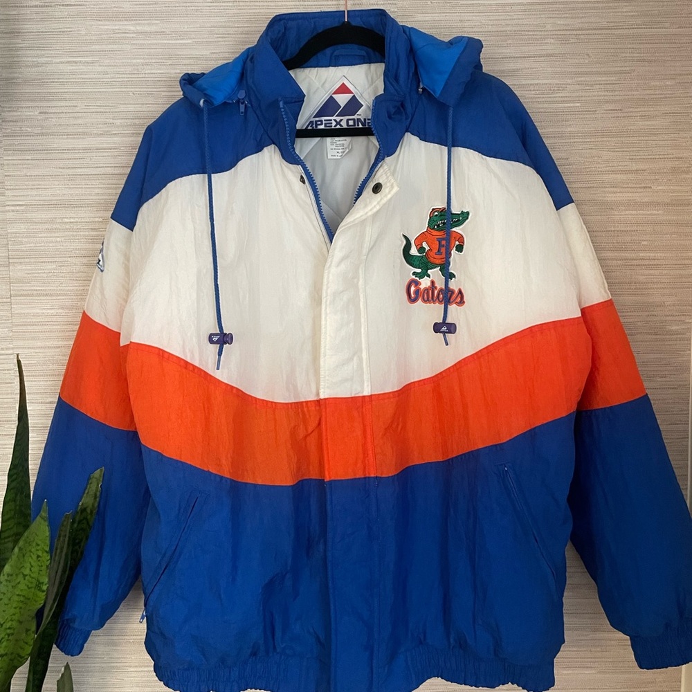 NCAA Vintage 90s Apex One University of Florida Gators Colorblock Jacket
